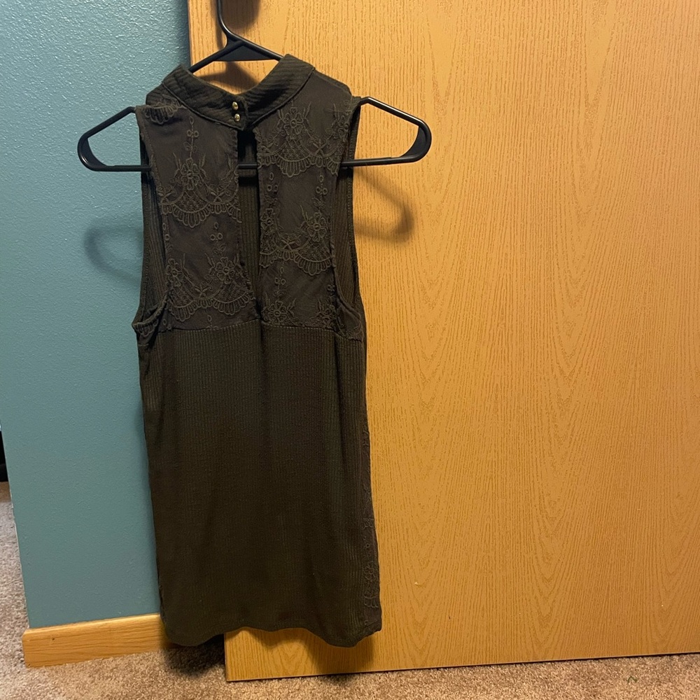 Candie’s High Neck Tank. Size Medium.